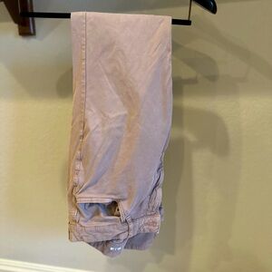 Peter Millar Five-Pocket Pants, Light Brown, Size 32